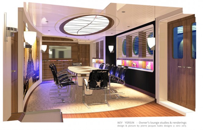 YERSIN Yacht - Owners Lounge