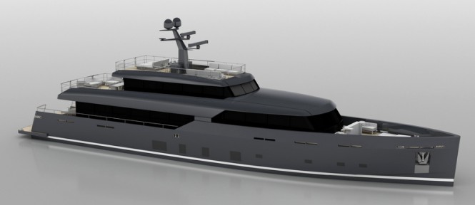 Luxury motor yacht LOGICA 135 by LOGICA Yachts and Brenta Design