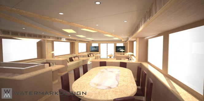 33,20m Dhow Superyacht - Salon