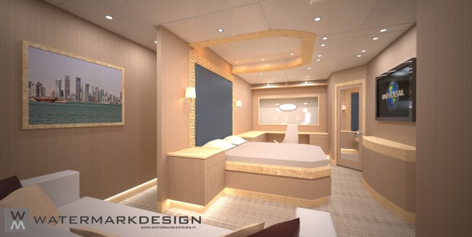 33,20m Dhow Yacht - Owners cabin