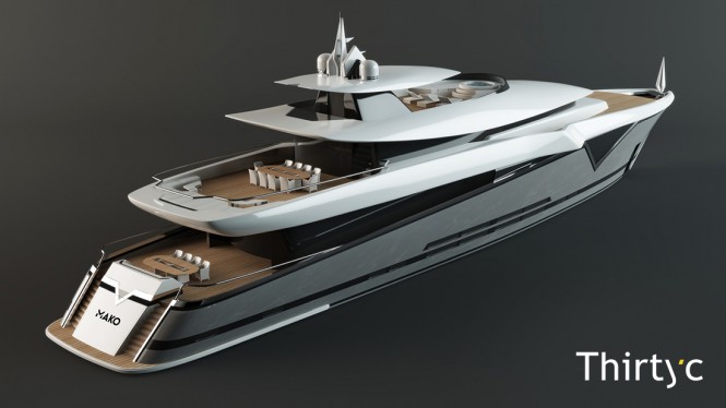 50M MAKO superyacht concept
