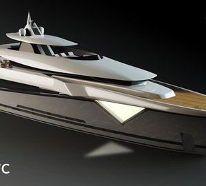 New 50M Motor Yacht MAKO concept by ThirtyC Design and Baldwin Harris