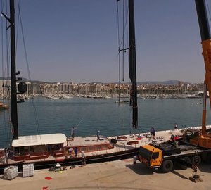 RSB Rigging Solutions Un-Step 55m VITTERS Superyacht MARIE