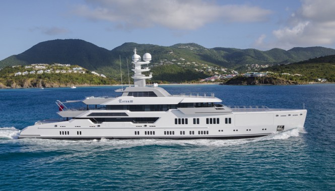 66m Lurssen mega yacht ESTER III - Photo by Guillaume Plisson
