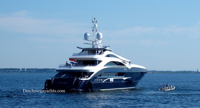 ANN G Yacht - aft view - Photo by Dutchmegayachts