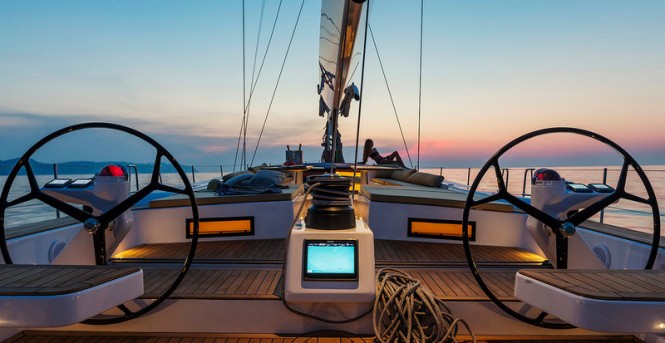 Aboard APSARAS Yacht