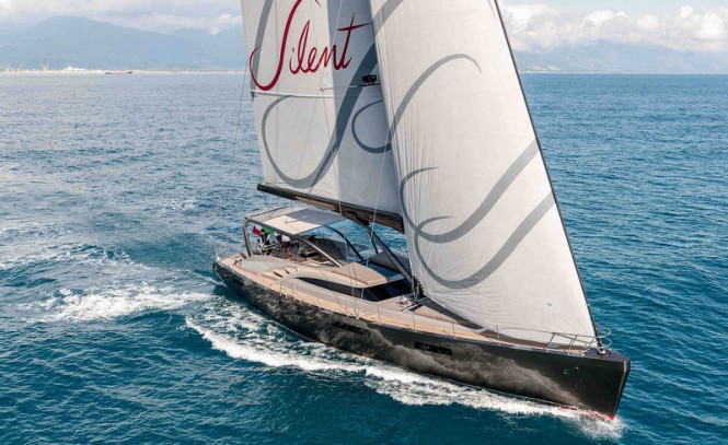 Admiral Silent 76 GIGRECA Yacht under sail