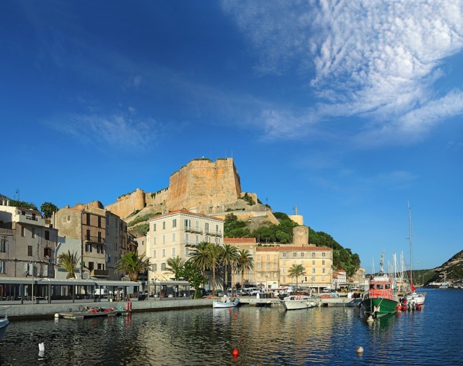 France - Corsica - The Port de Plaisance of Bonifacio