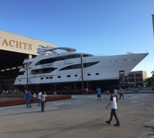 Newly launched IAG Superyacht KING BABY with doors by Allu.fer Tempesta