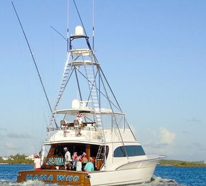 Bermuda Triple Crown Trophy For Super-Fast Jarrett Bay 77 Motor Yacht MAMA WHO