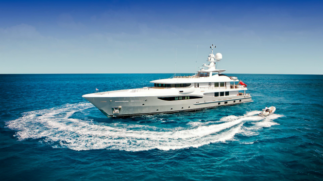 Luxury motor yacht BELLE AIMEE for charter in Fiji