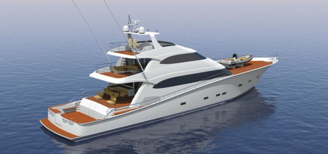 Luxury motor yacht Hull 1015