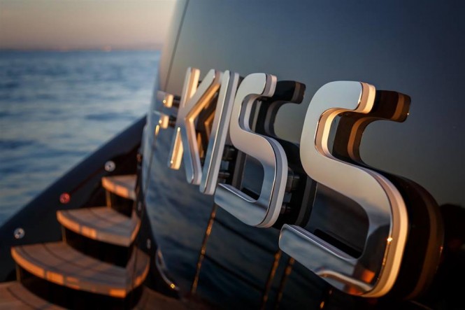 Luxury motor yacht KISS