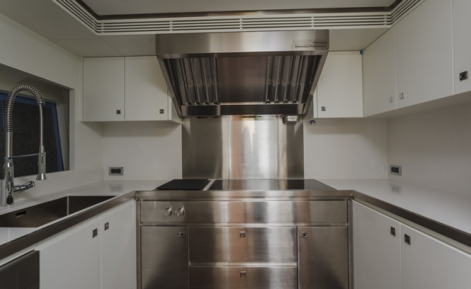 Luxury motor yacht Sarp 46M - Galley