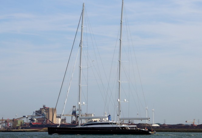 Luxury sailing yacht AQUIJO - Photo by Kees Torn