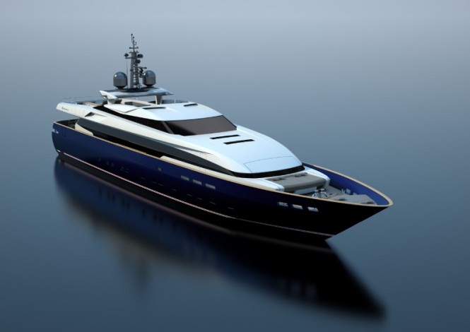 Luxury yacht Baglietto 43m Fast