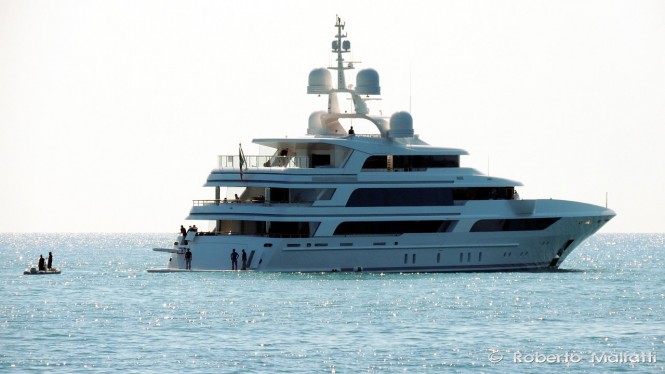 Luxury yacht CHOCOLAT - Photo by Roberto Malfatti