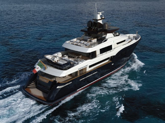 Luxury yacht M40 Explorer by Mondomarine