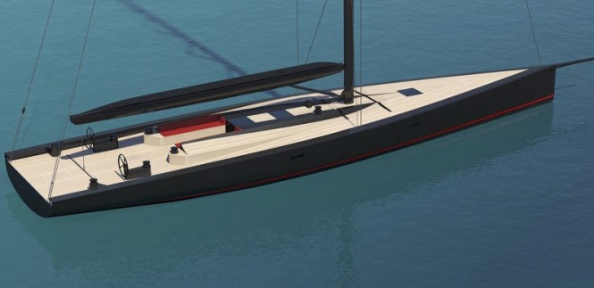 Luxury yacht P100 concept design