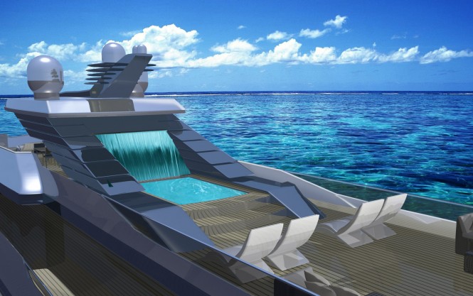 Luxury yacht SKUA54 concept - Exterior