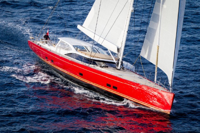 MCM's superyacht DORYAN under sail