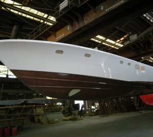 New HUNT 72 Yacht Out of Mold