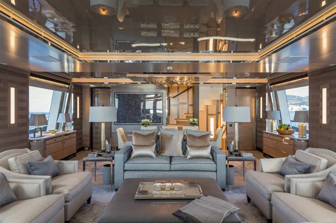 Motor yacht KISS - Saloon