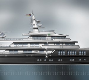 Fascinating 65m Explorer Yacht Concept with military stance by Barracuda Yacht Design