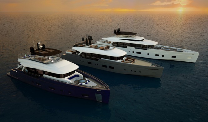 New Columbus Liberty line of Luxury Superyachts