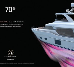 New Motor Yacht 70E – First Evolution Series Yacht by Ocean Alexander