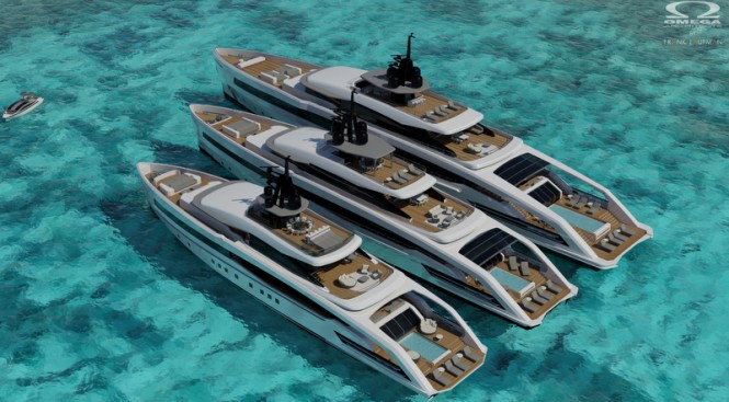 New OCEANSPORT Superyacht Projects by CRN and Omega Architects