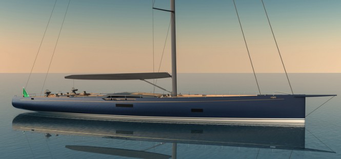 New superyacht Baltic 130 designed by Nauta