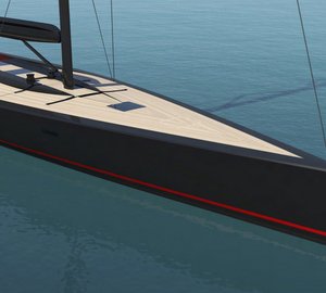 Newly evolved Superyacht P100 concept design for WallyCento racing class unveiled by Philippe Briand