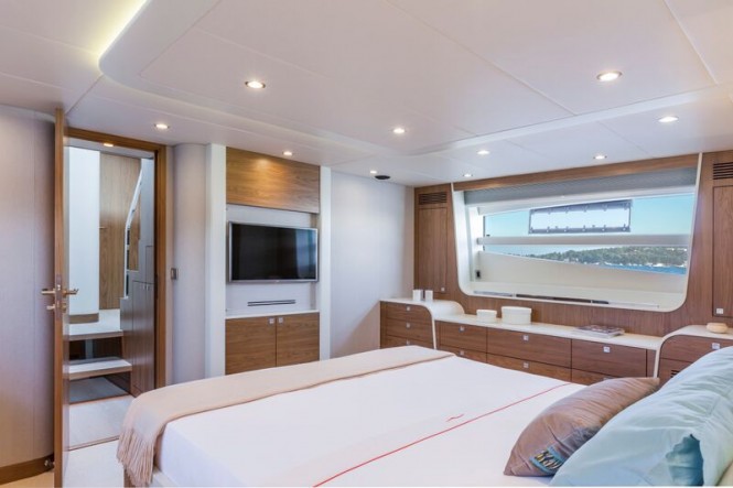 Numarine luxury yacht 70 Flybridge - Cabin
