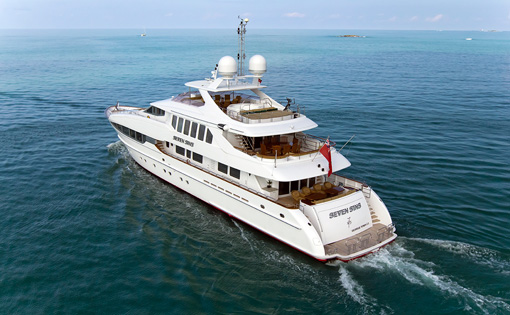 SEVEN SINS -  Aft View