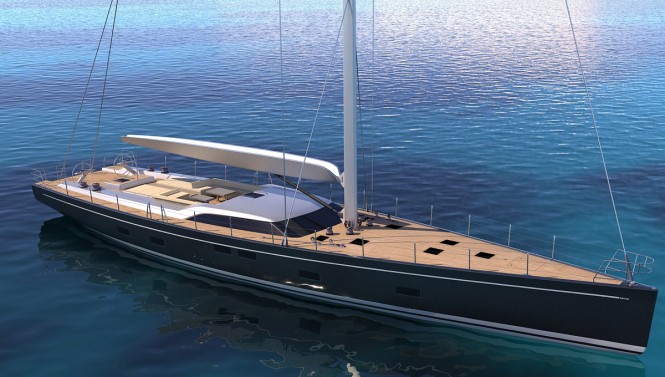 Southern Wind superyacht SEAWAVE - the largest sailing yacht to be displayed at the 2015 Cannes Yachting Festival
