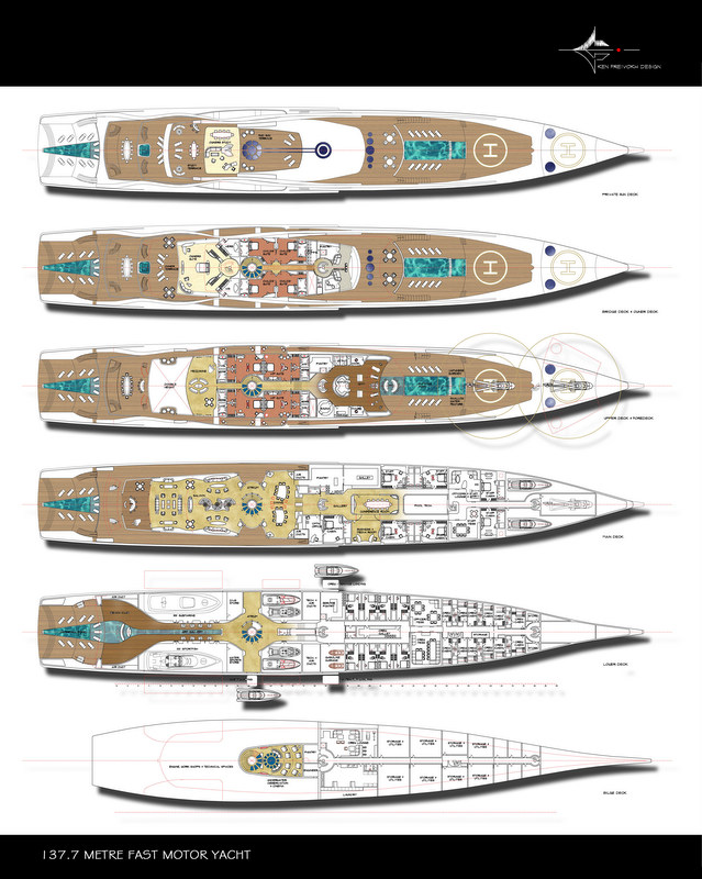 eclipse yacht layout