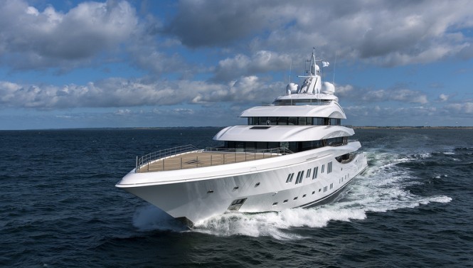 Superyacht ORCHID - Photo by Klaus Jordan