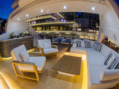 Superyacht THUMPER - Flybridge