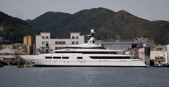 TANKOA S692 superyacht SUERTE just launched