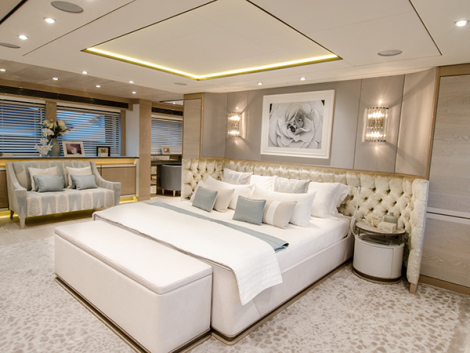 THUMPER Yacht - Master cabin