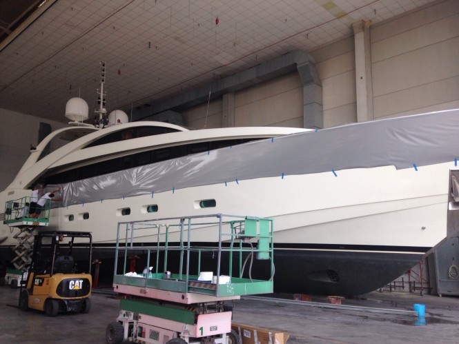 Wild Group International working on MATSU Yacht