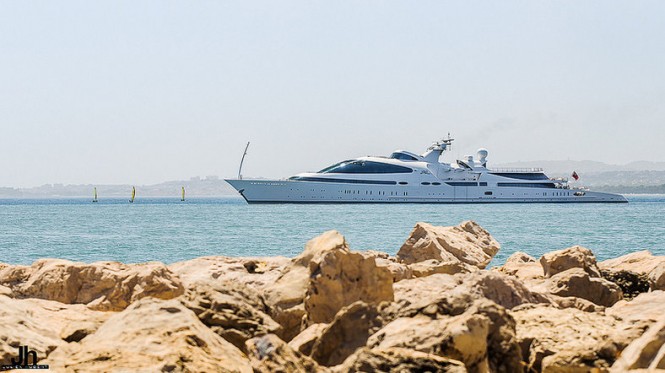 141m ADM Swift 141 Mega Yacht YAS in South of France - Photo by Julien Hubert