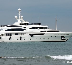 Awe-inspiring 56m Superyacht ANNAEVA by BENETTI