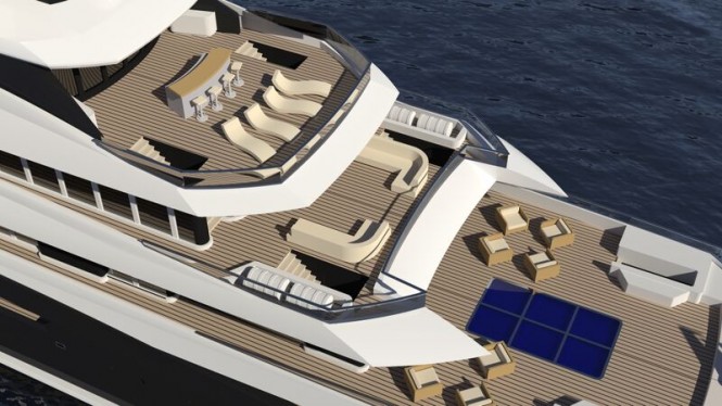 ARAGONESE Yacht Concept - Decks