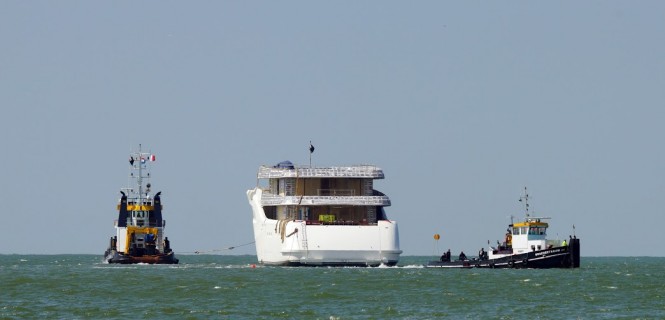 FEADSHIP Hull 1006 superyacht - Photo by Kees Torn