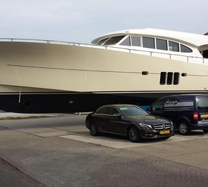 Launch of First Sossego Comfort 22 Motor Yacht FALCON VII