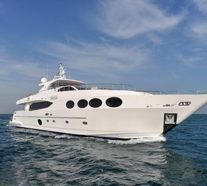 Striking Gulf Craft Superyacht MAJESTY 105 to be showcased at Indonesia Yacht Show 2015