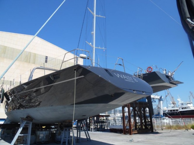 Luxury sailing yacht WALLY B - Photo by Compositeworks