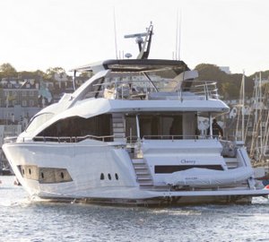 New ‘Sunseeker 86 Yacht’ Motor Yacht CHERRY delivered
